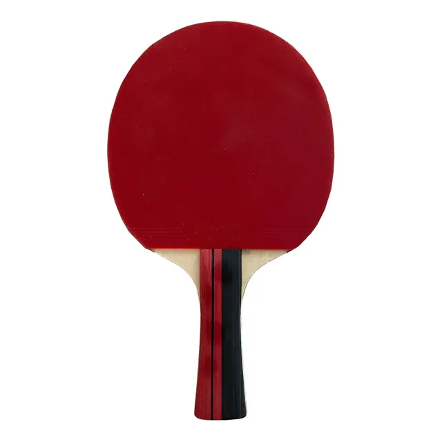 Raqueta Ping Pong Best 4 Estrellas Tenis De Mesa Rojo/negro