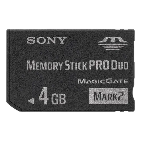 Cartão Sony Memory Stick Pro Duo (mark 2)  Original Vintage