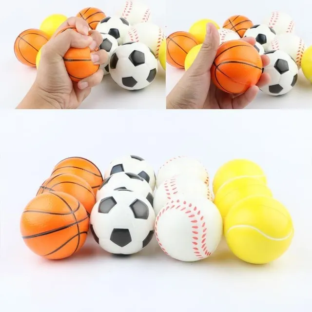 Pelota De Goma Anti-stress Masajeadora Niños Adultos Unida