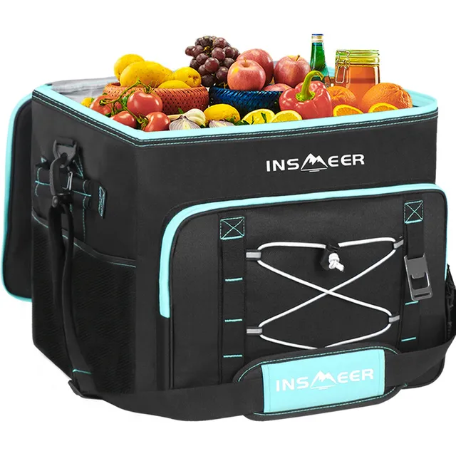 Hielera 55L Insmeer ML-018-BK 90 latas portatiles bolsa termica grande