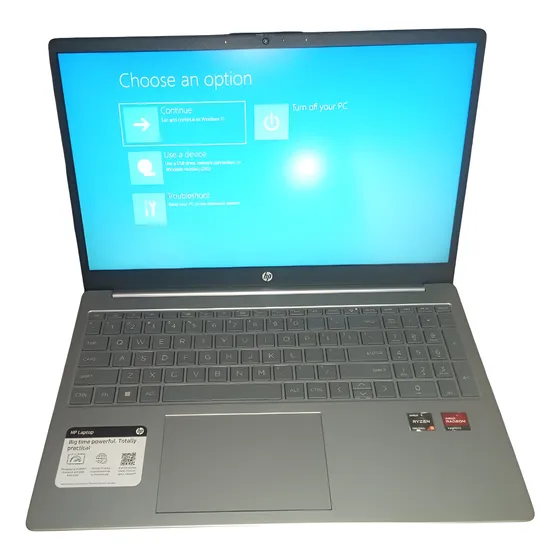Laptop Hp 15.6 Ryzer 5 7520u 16gb 256gb Silver