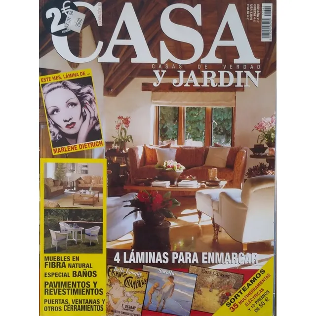 Revista De Decoración Casa Y Jardín No. 349 