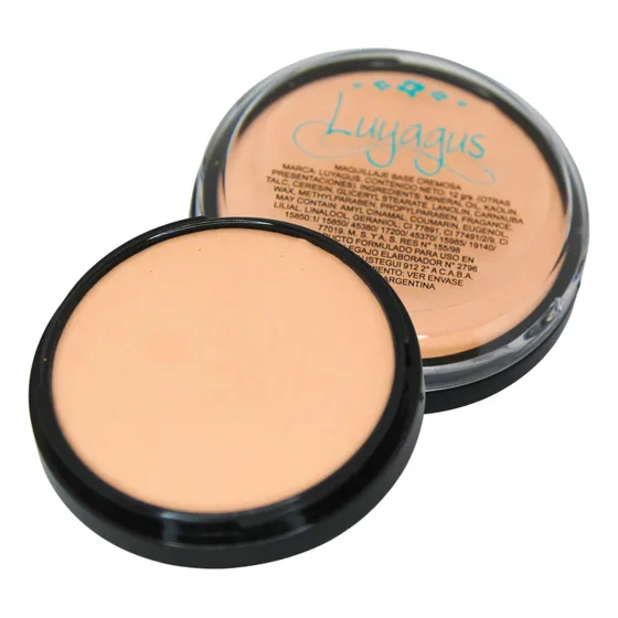 Maquillaje Cremoso Luyagus Base Compacta 10g - 3 Tonos