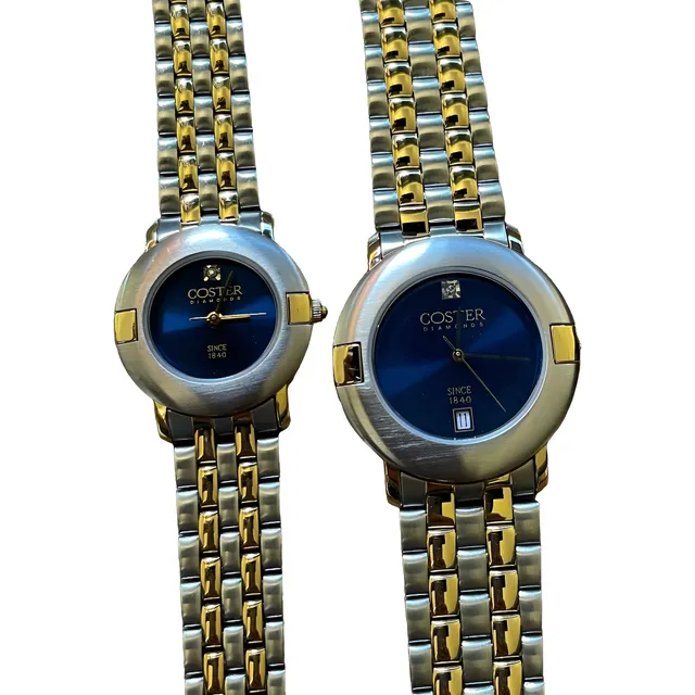 Reloj Coster Diamonds 1840 Dama Y Caballero Precio Por Ambos