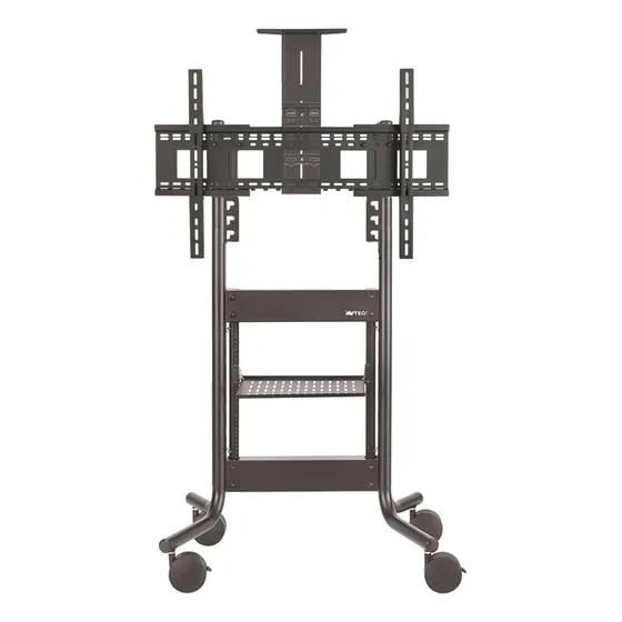 Soporte Movil Altura Fija Universal Para Pantalla Unica 75 