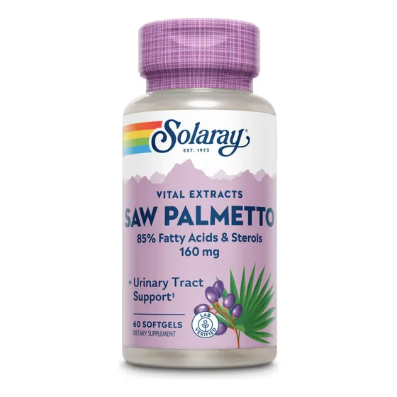 Solaray Saw Palmetto Extract 60caps