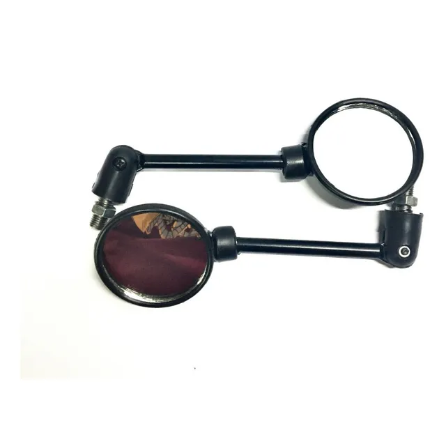 Juego Espejos Tunning Rebatible Redondos Moto Universales.