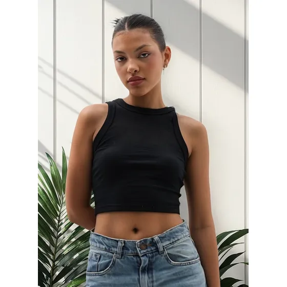 Musculosa Basica De Morley Danica Mujer Naif-