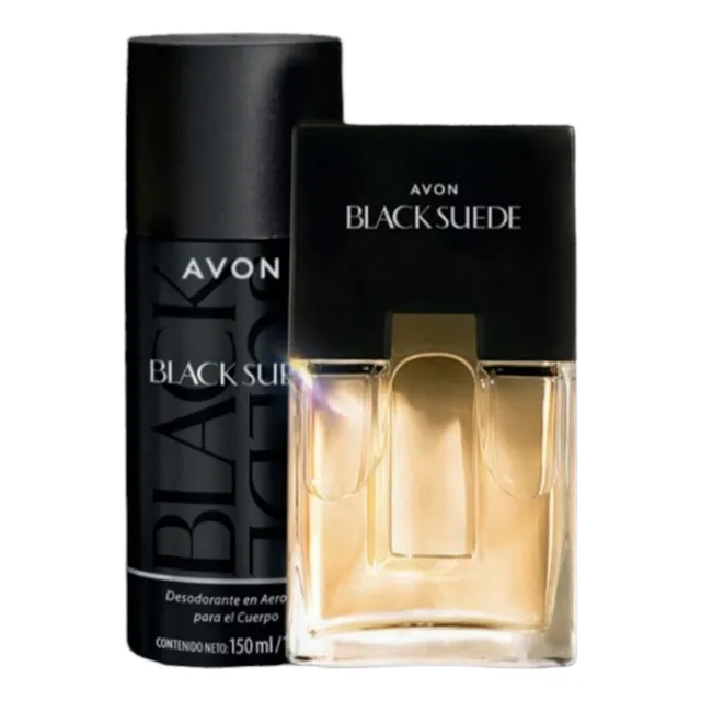 Set X 2 Fragancia Black Suede Avon