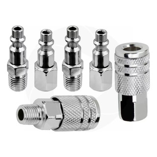 Juego De 4 Conectores 2 Coples, Compresor Aire, Otua 27030 Juego De 4 Conectores 2 Coples, Compresor Aire, Otua 27030