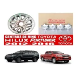 Tapa Taza Centro Rin Toyota Fortuner/hilux 2012-2016 Gris