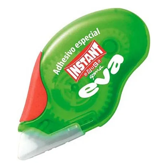 Cinta Adhesiva Para Goma Eva Instant Color Transparente