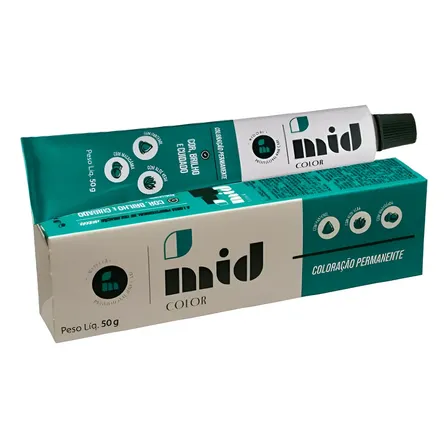 Coloração Mid Color Midori - 7.0 Tintura Louro Médio 60 Gr