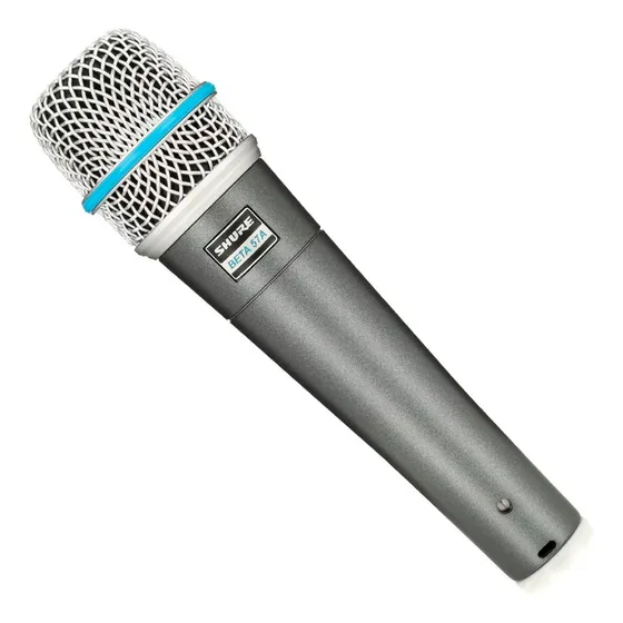 Micrófono Shure Beta Beta 57a Dinámico Cardioide Color Gris Oscuro
