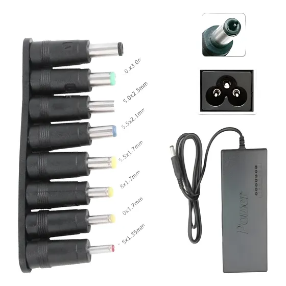 Fonte Carregador Universal Notebook Adaptador Pronto Entrega