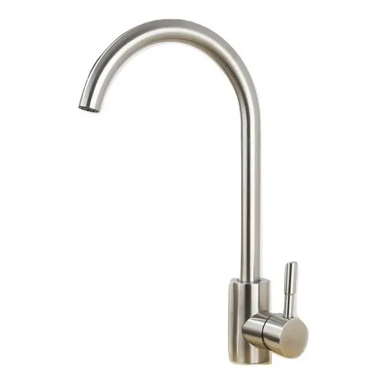 Llave De Fregadero Boxer Monomando Cuello Cisne Lavaplatos