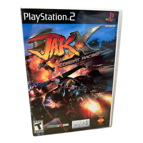 Jak X Combat Racing Ps2 Capa E Pôster Play 2