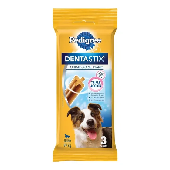 Pedigree Dentastix Razas Medianas 3 Unids.