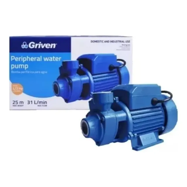 Bomba De 1/2 Hp Para Agua