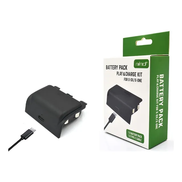 Kit Carga Y Juega Compatible Con Xbox Series S / X
