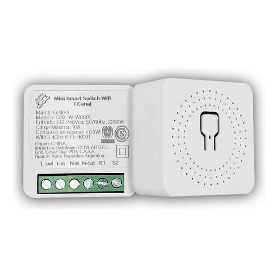 Interruptor Inteligente Switch Wifi Domotica Smart Life Diy