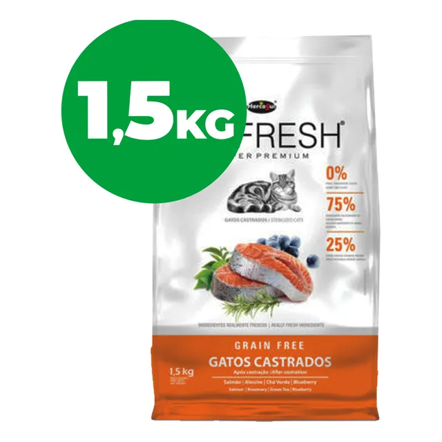 Biofresh Superpremium Gato Adulto 1,5kg Sabor Pollo O Salmón