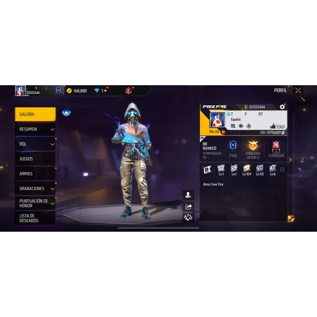 Cuenta De Free Fire