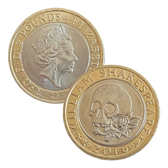 Moeda Oficial Inglaterra 2016 - As Tragédias De Shakespeare