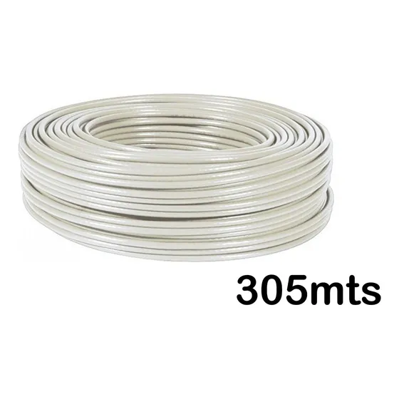 Bobina De Cable Utp Cat 5e Cca Saxxon 305m Outp5ecca305g