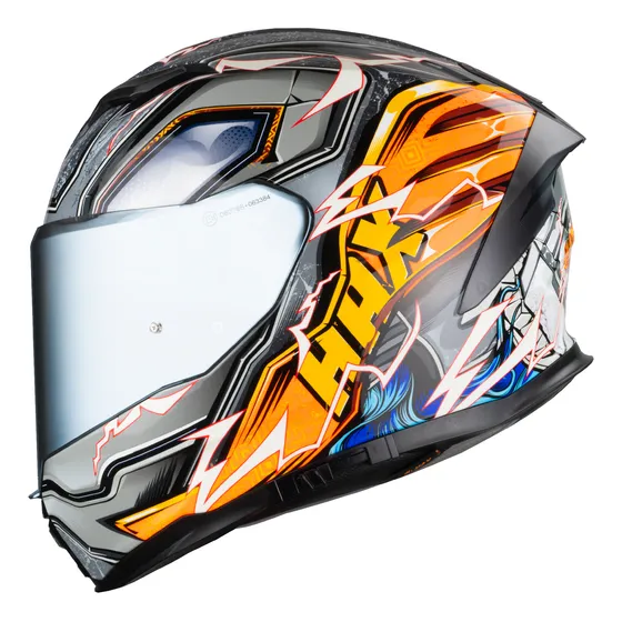 Casco Para Moto Thunder Certificado Ece 2206 Hax Integral