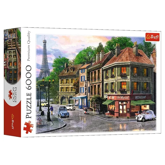 Rompecabezas Calles De París Trefl 6000 Piezas
