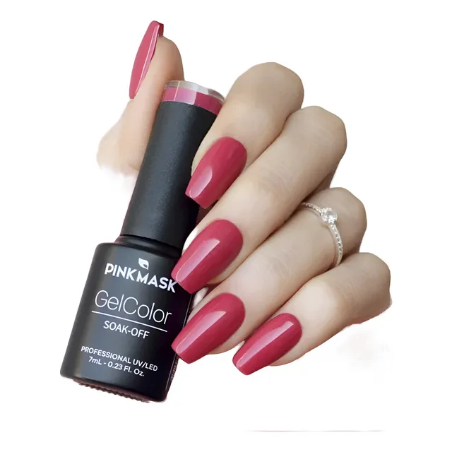 Pink Mask Gel Color Uv/led Semipermanente 7ml
