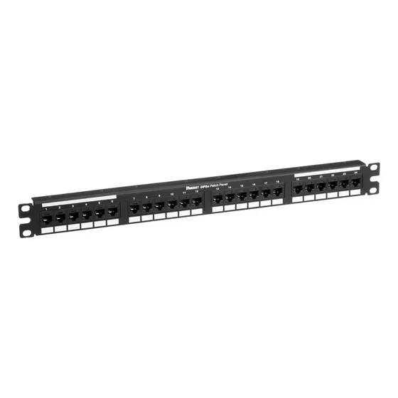 Patch Panel 24 Puertos Cat5e Rackeable Panduit