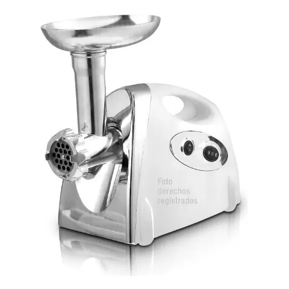 Molino De Carne Eléctrico 2000 W Universal Royal Reversible