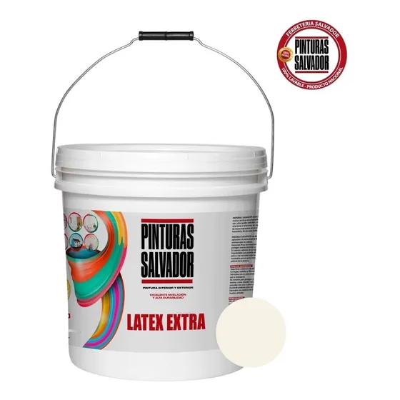 Galon Latex Extra Salvador Color Vainilla