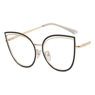 Gafas Ópticas Con Forma De Ojo De Gato Para Mujer, De Lujo, Gafas Ópticas Con Forma De Ojo De Gato Para Mujer, De Lujo,