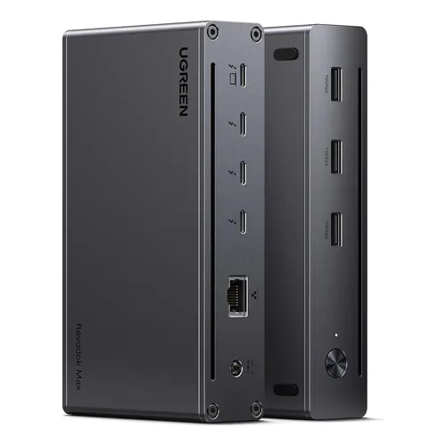Ugreen Thunderbolt 4 Dock 8-in-1 40gbps Tb4 Hub 3 X Tb 4 Dua