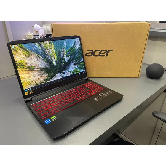Notebook Gamer Acer I5 16gb Gtx 1650 144hz 3.250 À Vista Vermelho