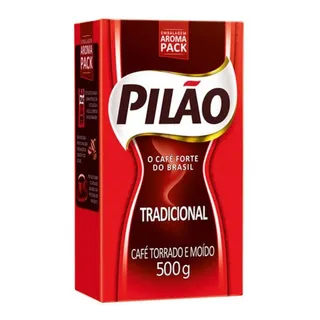 CafĂ© PilĂŁo Torrado E MoĂdo Tradicional VĂĄcuo 500g CafĂ© PilĂŁo Torrado E MoĂdo Tradicional VĂĄcuo 500g
