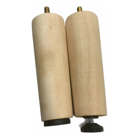 Pés Para Cama Box Em Madeira 12 Cm Com Regulagem 28 Unidades