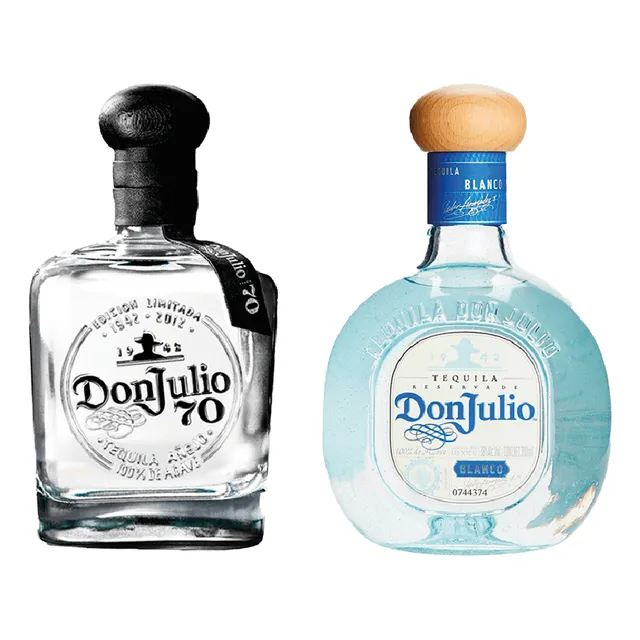 1 Teq Don Julio 70 700 Ml Y 1 Teq Don Julio Blanco 700 Ml