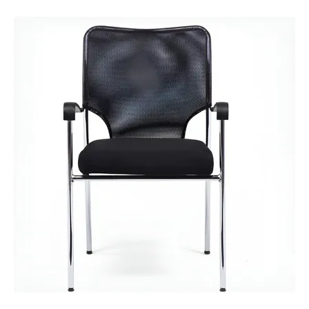 Silla De Visita Strong Form Color Negro