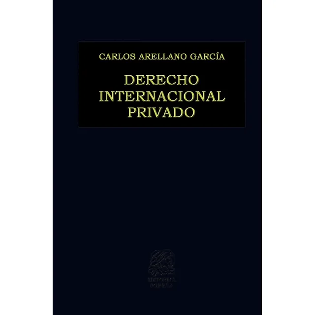 Libro Derecho Internacional Privado (portada Puede Variar)