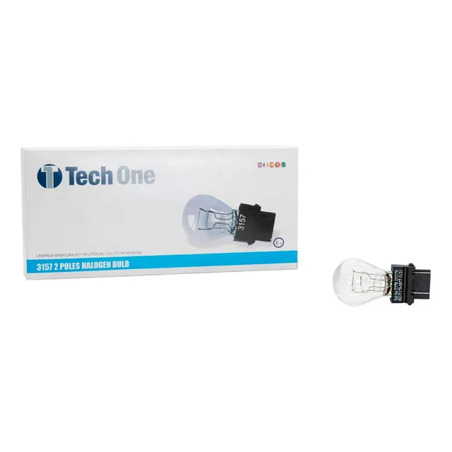 Kit 10 Lampada Automotiva 12v P27/7w 3157 Tech One