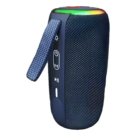 Caixa De Som Bluetooth 100w Resistente Água Potente Ipx6 Usb Azul-marinho