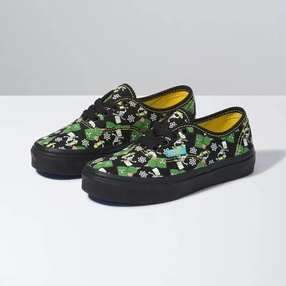 Vans Authentic The Simpsons  Glow In The Dark