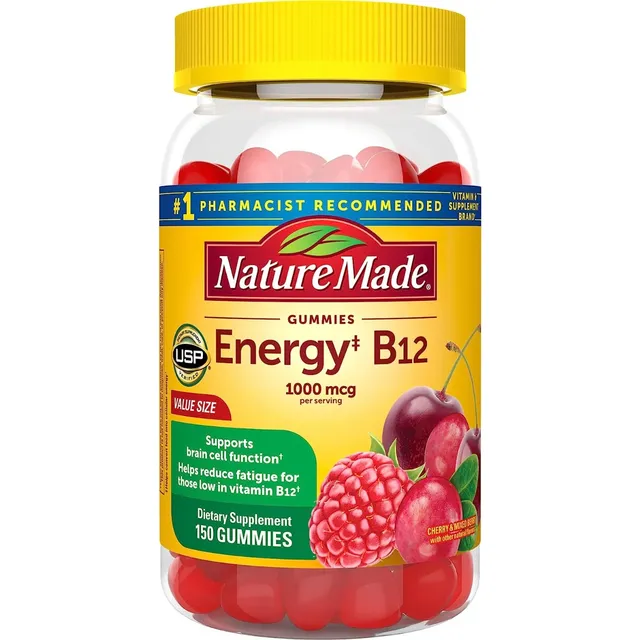 Vitamina B12 1000 Mcg Nature Made 150 Gomitas