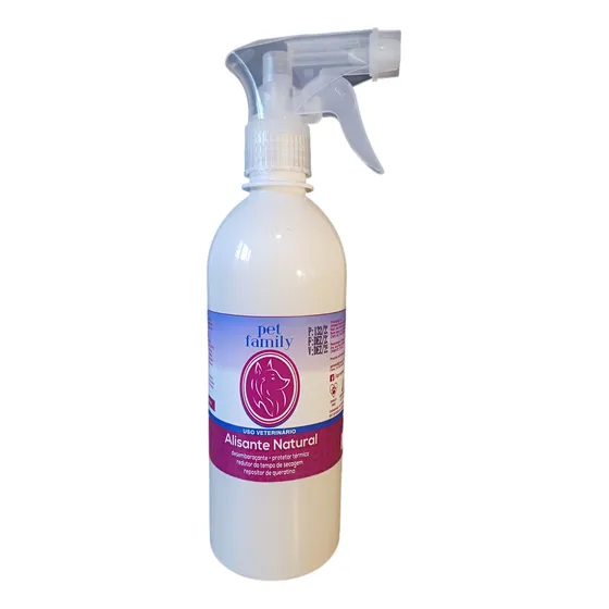Alisante Natural - Desembaraçador De Pelos Spray Com 500 Ml