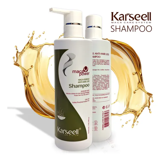 Karseell Shampoo 500 Ml Plantas Herbales Maca Original