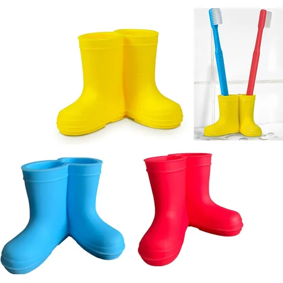 Soporte Para Cepillo De Dientes Diseño Botas Cd-mc23